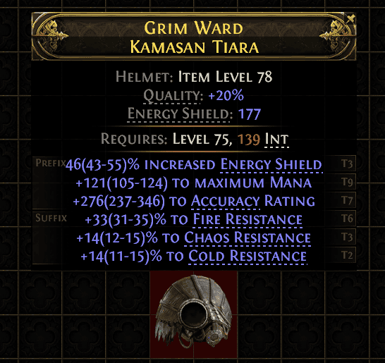 Grim Ward Kamasan Tiara#671443