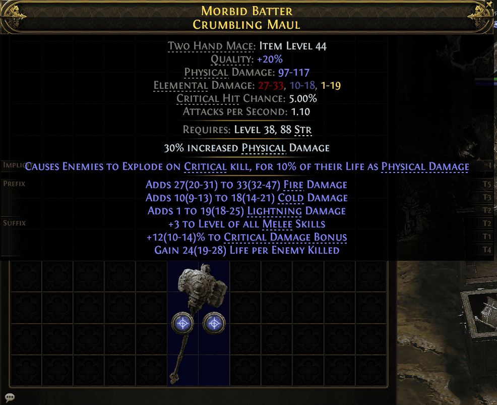 Morbid Batter Crumbling Maul#948225