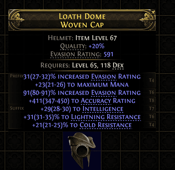 Loath Dome Woven Cap#93786