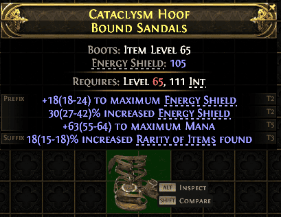 Cataclysm Hoof Bound Sandals#655736