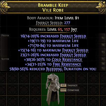 Bramble Keep Vile Robe#520488