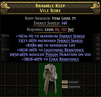 Bramble Keep Vile Robe#49318