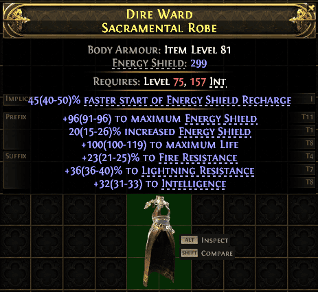 Dire Ward Sacramental Robe#34061