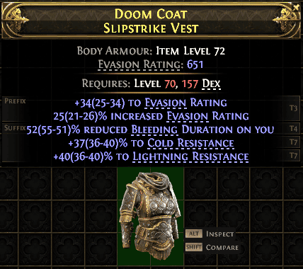 Doom Coat Slipstrike Vest#376234