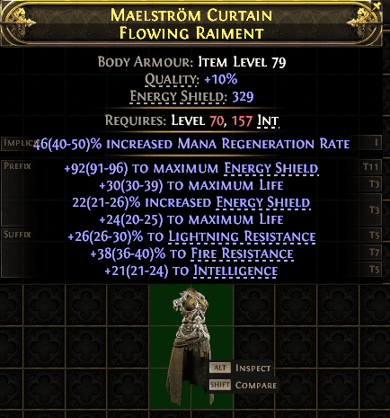 Maelstrom Curtain Flowing Raiment#347647