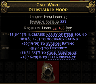 Gale Ward Deerstalker Hood#782327