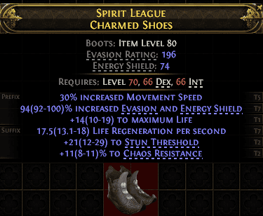 Spirit League Charmed Shoes#793223