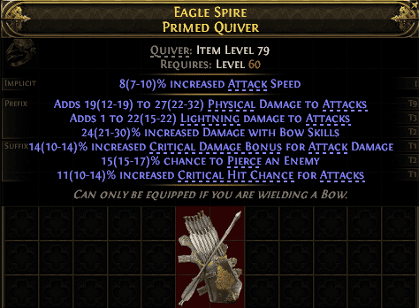 Eagle Spire Primed Quiver#434269