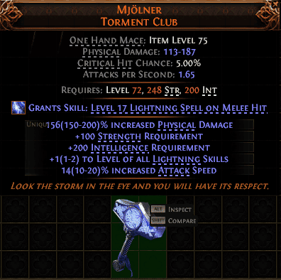 Mjolner Torment Club#822776