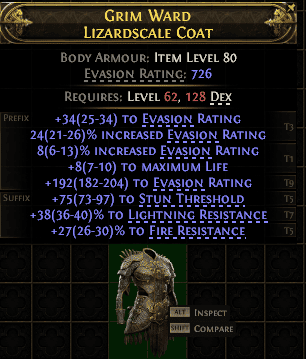 Grim Ward Lizardscale Coat#834429