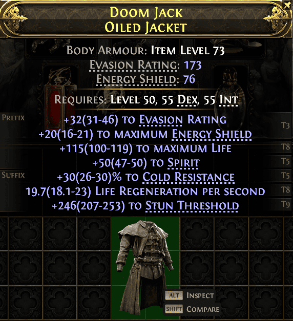 Doom Jack Oiled Jacket#92523
