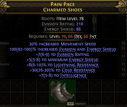 Pain Pace Charmed Shoes#69977