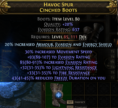 HAVOCSPUR CINCHED BOOTS