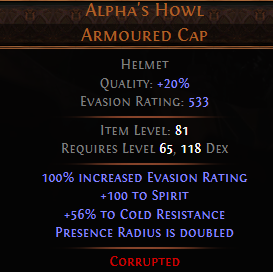 Alpha's Howl Armoured Cap-1