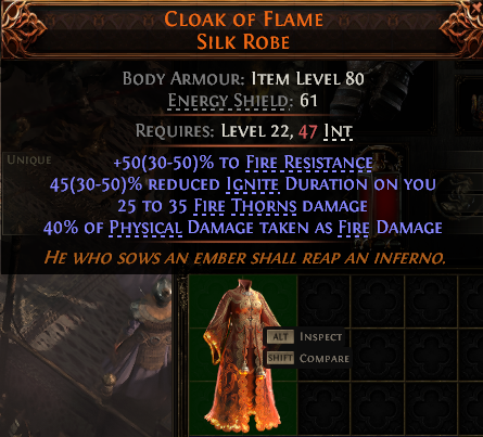 CLOAK OF FLAME SILK ROBE-1