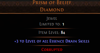 Prism of Belief Diamond
