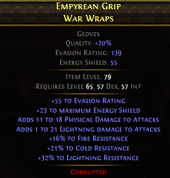 Empyrean Grip War Wraps