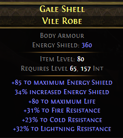 GALE SHELL VILE ROBE