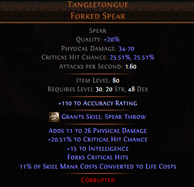 TANGLETONGUE FORKED SPEAR-10