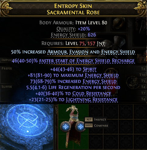 ENTROPY SKIN SACRAMENTAL ROBE
