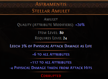 Astramentis Stellar Amulet