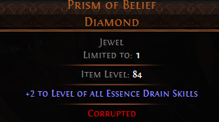 Prism of Belief Diamond