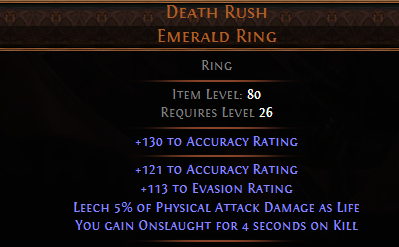 Death Rush Emerald Ring-1