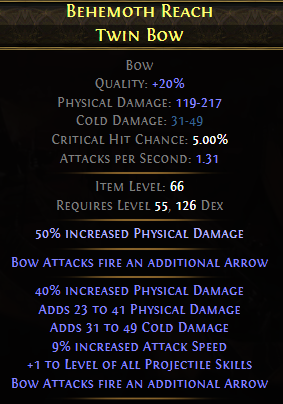 Behemoth Reach Twin Bow