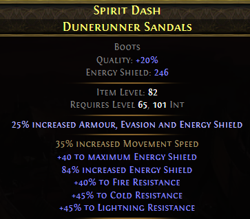 Spirit Dash Dunerunner Sandals