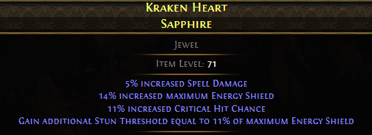 KRAKEN HEART SAPPHIRE