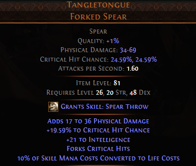 TANGLETONGUE FORKED SPEAR-9
