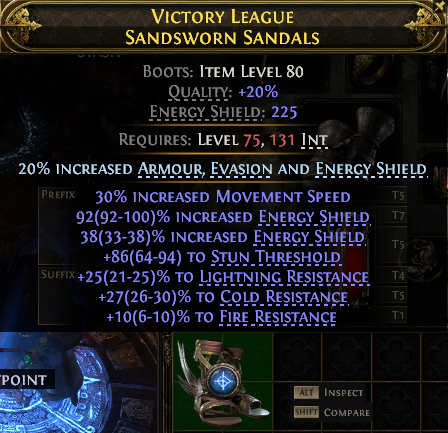 VICTORY LEAGUE SANDSWORN SANDALS