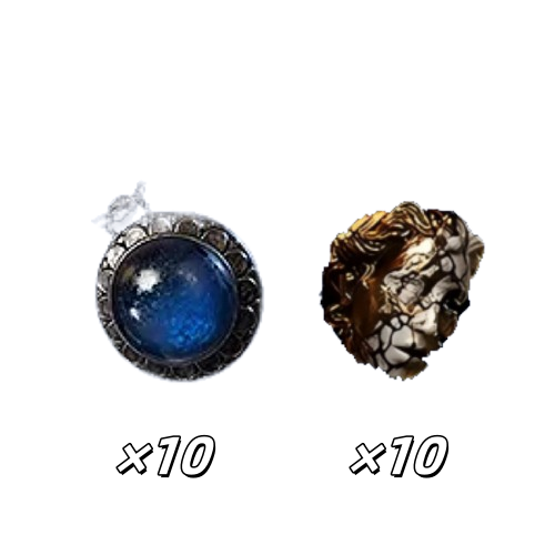 Bases-Azure Amulet*10 + Orb of Chance*10