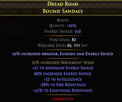 Dread Road Bound Sandals